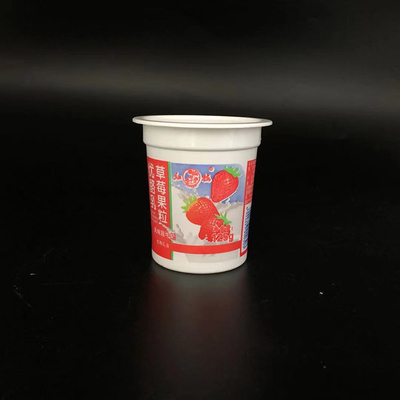 Oripack Plastic Yogurt Cup Eco 4 Oz تغليف الآيس كريم مع ملعقة